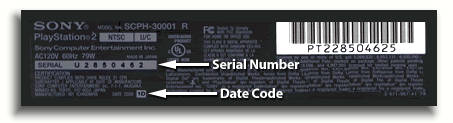 psp serial number lookup